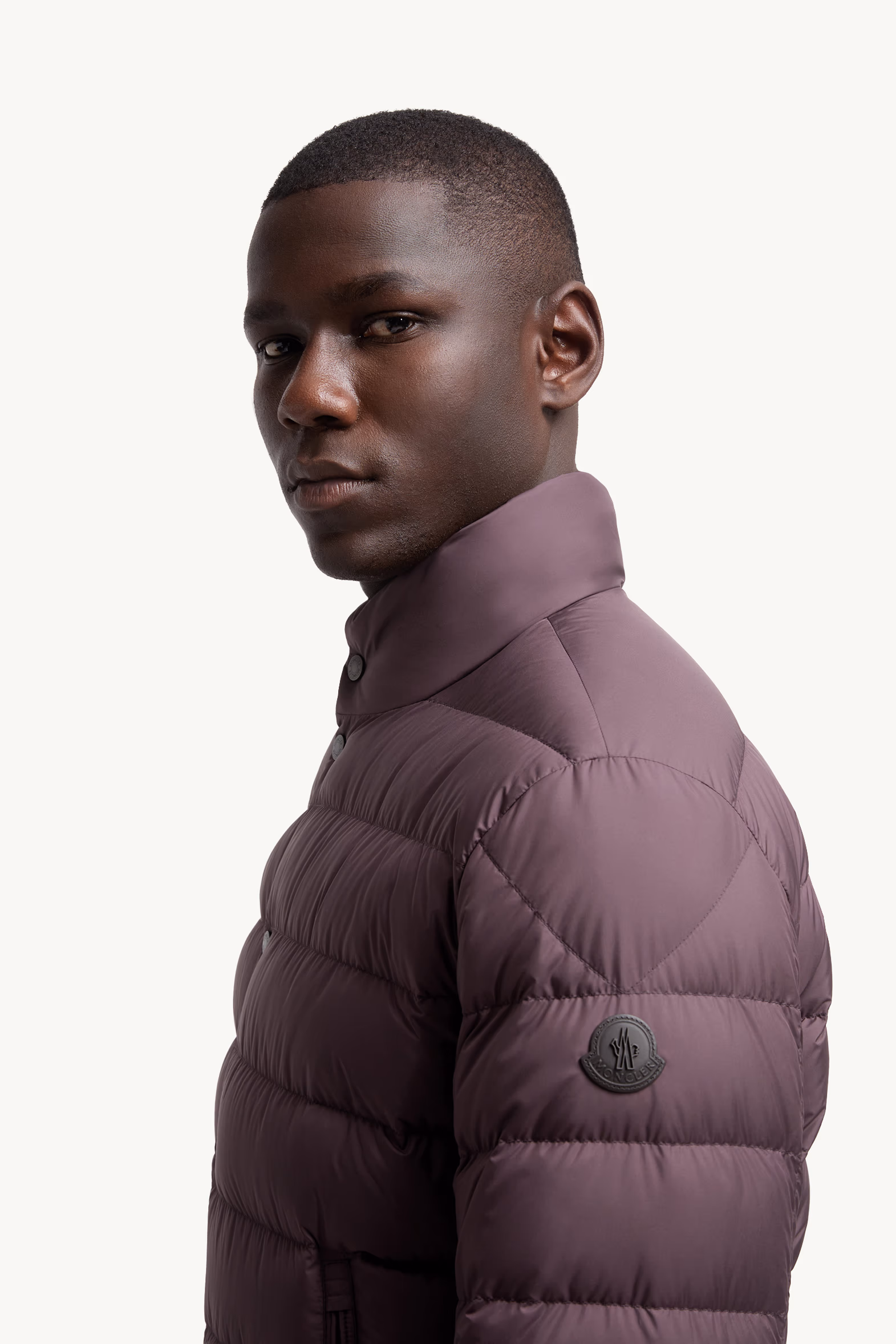 Lyco Short Down Jacket Men Burgundy Moncler 4